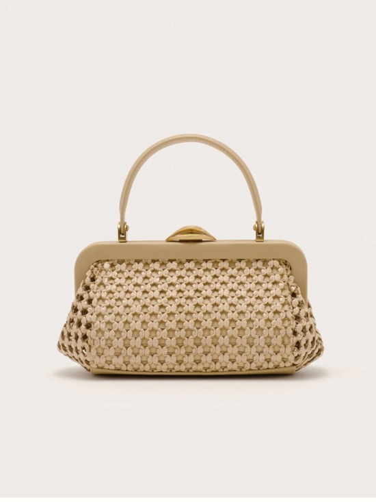 cult gaia Handbags - Cult Gaia Zuma Mini Crossbody Sand NWT